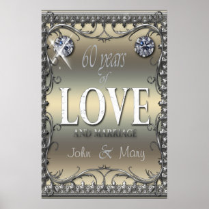 60 jaar liefde poster