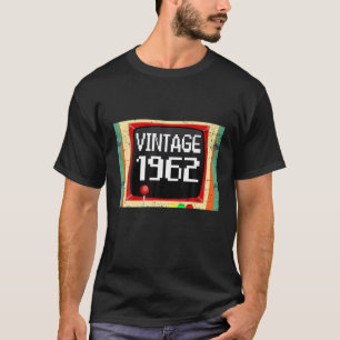 60 jaar Man 1962 gamer / console T-shirt