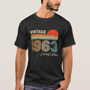 60 jaar Old Gifts 1963 Limited Edition T-shirt