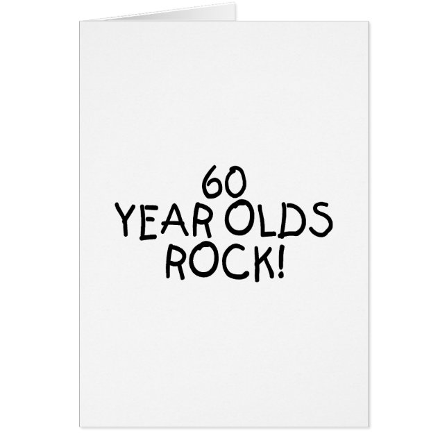 60 jaar Olds Rock (Voorkant)
