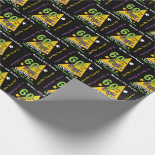 60 jaar oud dier - 60e verjaardag cadeaupapier