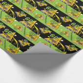 60 jaar oud dier - 60e verjaardag cadeaupapier (Hoek)