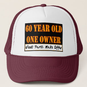 60 jaar oud, één eigenaar - heeft onderdelen nod trucker pet