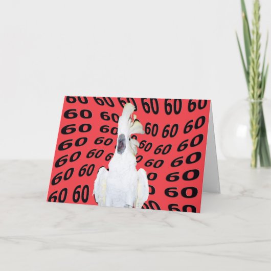 60 jaar oud kaart (Voorkant)