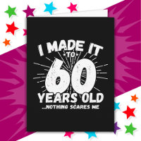 60 jaar oud sarcastisch meme grappige 60e verjaard