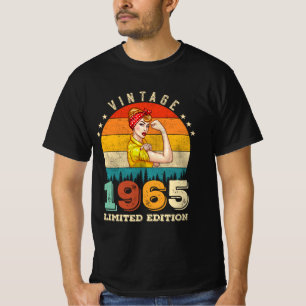 60 jaar oude 1965 Geweldige 60ste verjaardag cadea T-shirt