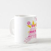 60 jaar oude Birthday Cake Koffiemok (Voorkant links)
