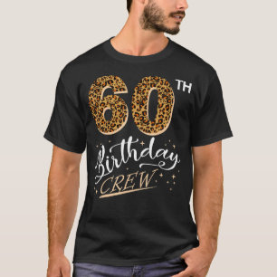 60 jaar oude boomluipaard afdrukken 60e verjaardag t-shirt