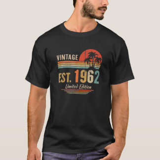 60 jaar oude cadeaus 1962 Limited Edition 60T T-shirt