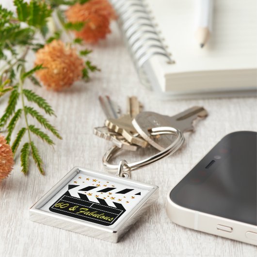 60 JAAR OUDE FILMSTER SLEUTELHANGER (Zijkant)