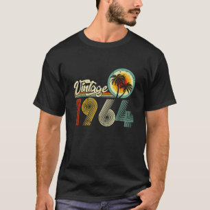 60 jaar oude geschenken Vintage geboren in 1964 Re T-shirt