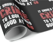 60 jaar oude grappige 60ste verjaardag in nood cadeaupapier (Rol Hoek)