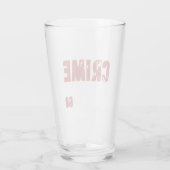 60 jaar oude grappige 60ste verjaardag in nood glas (Achterkant)