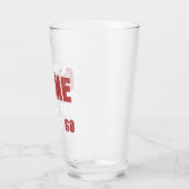 60 jaar oude grappige 60ste verjaardag in nood glas (Links)