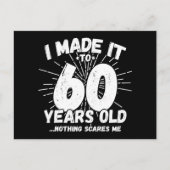60 Jaar Oude Sarcastische Meme Funny 60ste Verjaar Briefkaart (Voorkant)