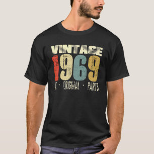 60 jaar oude Vintage 1962 Oorspronkelijke onderdel T-shirt