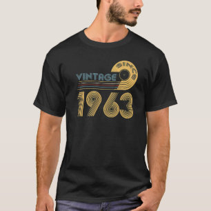 60 jaar oude Vintage 1963 60e verjaardag 31 T-shirt