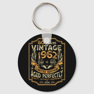 60 Jaar Oude Wijn 1962 60ste Verjaardag Sleutelhanger