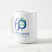 60 Jaar Simon's Rock Koffiemok (Voorkant links)