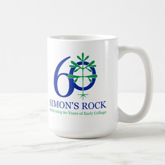 60 Jaar Simon's Rock Koffiemok (Rechts)