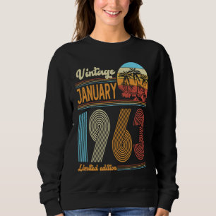 60 jaar verjaardag januari 1963 Vrouwen Trui
