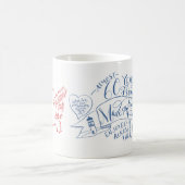 60 jaar vriendschap op de wijngaard koffiemok (Center)