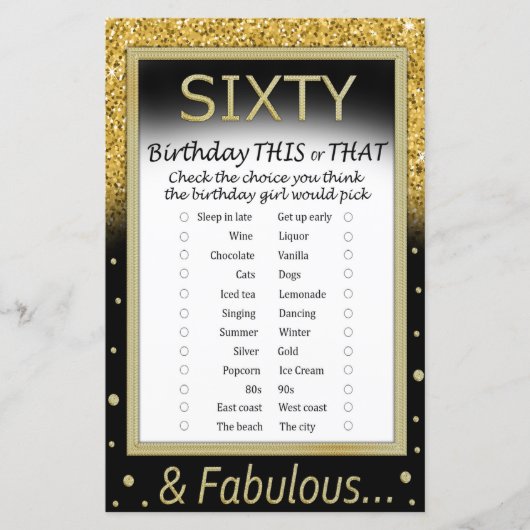 60-jarig bestaan dit of dat spel (Voorkant)