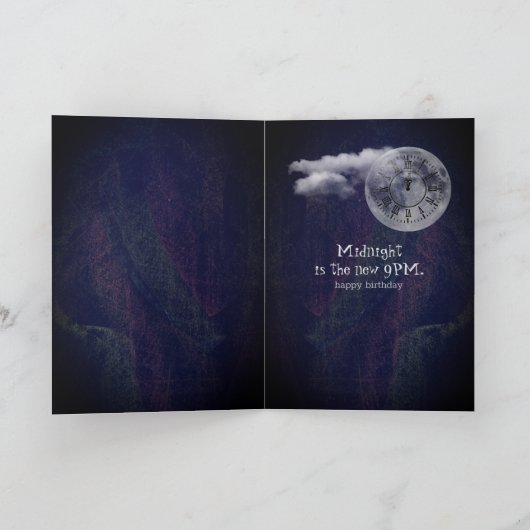 60-jarig humor draaien kaart (Binnen)