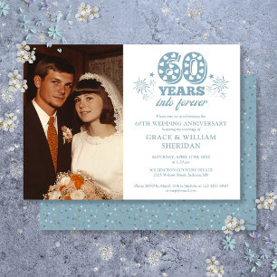60-jarig huwelijksjubileum Foto Kaart