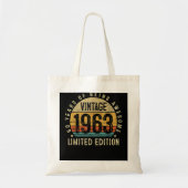 60-jarige geschenken geboren in 1963  60ste geboor tote bag (Voorkant)