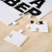 60-jarige slechts een aantal Design op de geboorte Legpuzzel (Zijkant)