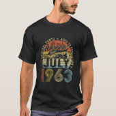 60 July 1963 60Th T-shirt (Voorkant)