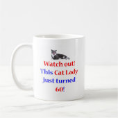60 Kat Lady Koffiemok (Links)