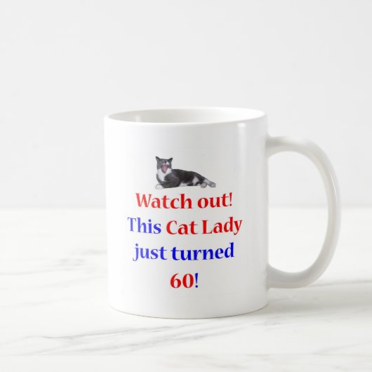 60 Kat Lady Koffiemok (Rechts)