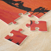 60 katten in de liefdesboom legpuzzel (Zijkant)
