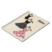 60, kleding notitieboek (Linkerzijde)