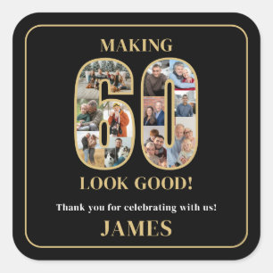 60 Laten We Er Maar Het Beste Van Maken Foto Verja Vierkante Sticker