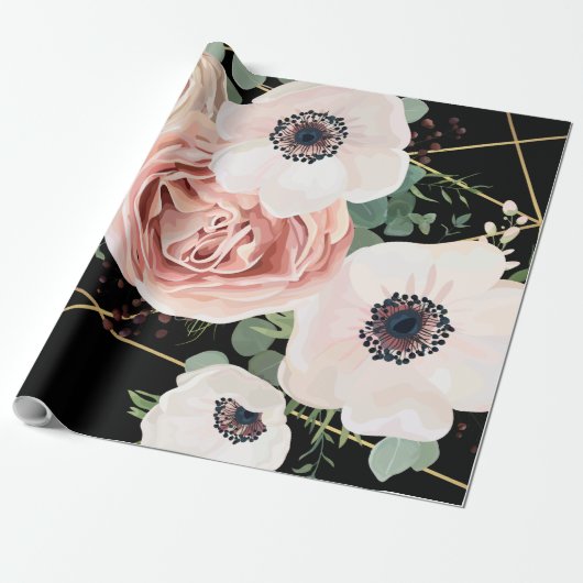 60 lb - Papier met wielovervulling - Roll Geometri (Uitgerold)