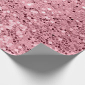 60 lb - Papier met wieltjes, Roos Gold Glitter (Hoek)