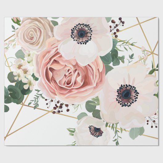 60 lb Roos voor het oppakken van papier, rolpapier Cadeaupapier (Vlak)