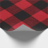 60 lb Wrapping Paper Roll Red Buffalo Pset Beer Bl Cadeaupapier (Hoek)