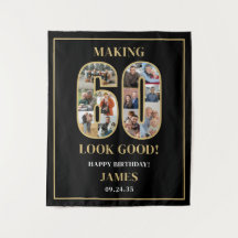 60 Lijkt Goed Foto Collage 60ste Verjaardag 