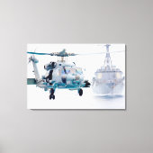 60-MH-SEAHAWK 24 x 36 Canvas Afdruk (Voorkant)
