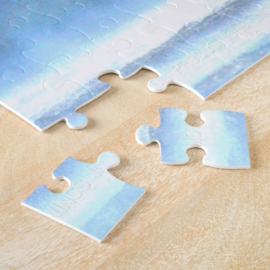 60-MH ZWART HAWK (20 x 30 INCH) Legpuzzel (Zijkant)