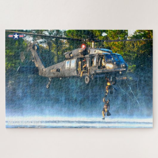 60-MH ZWART HAWK (20 x 30 INCH) Legpuzzel (Horizontaal)