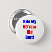 60 Mijn biet Ronde Button 5,7 Cm (Voorkant /achterkant)