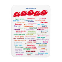 60 Namen van de suikermagneet