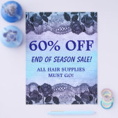 60 OFF Sale Flyer HAIR SALON DiVine Hydrangea (Enkel)