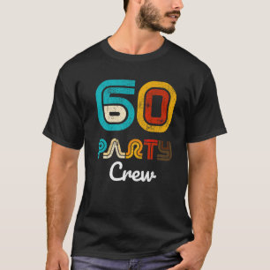 60-partijenbemanningen - 60-jarige Vintage 1963 60 T-shirt