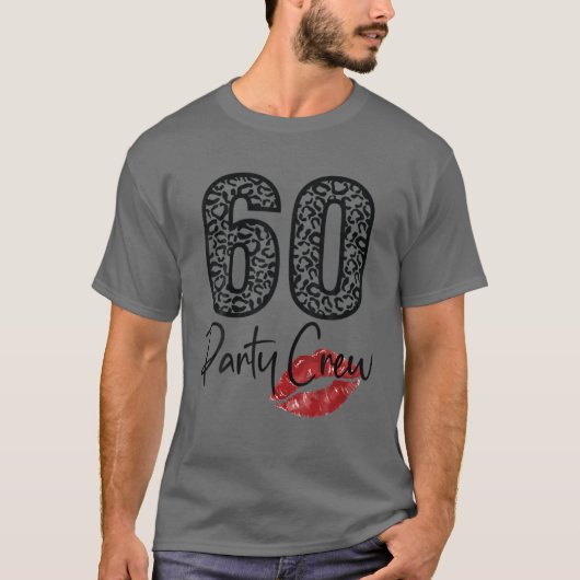 60-partijenbemanningen Drink biercadeaus 60 jaar g T-shirt (Voorkant)